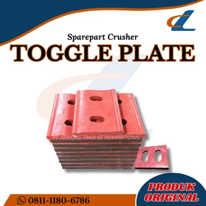 Sparepart Jaw Crusher / Toggle Plate for Jaw Crusher 250*400 400*600 600*900 250*1000 250*1200
