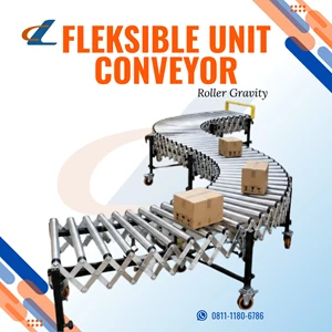 Roller Conveyor / FLEKSIBEL UNIT CONVEYOR – Roller Gravity