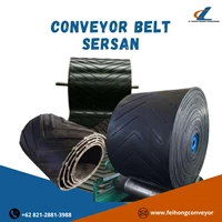 Conveyor Belt Sersan Hitam Rubber Belt Karet (Ukuran B400 B500 B600 B800 B1000)
